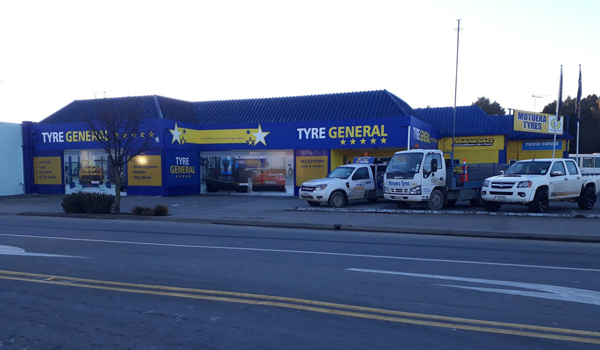 Tyre General Motueka store front