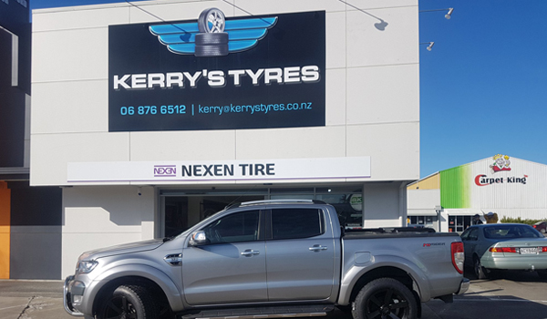 Kerry's Tyres store front